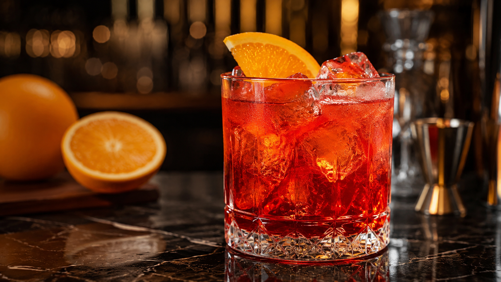 CAMPARI CON NARANJA